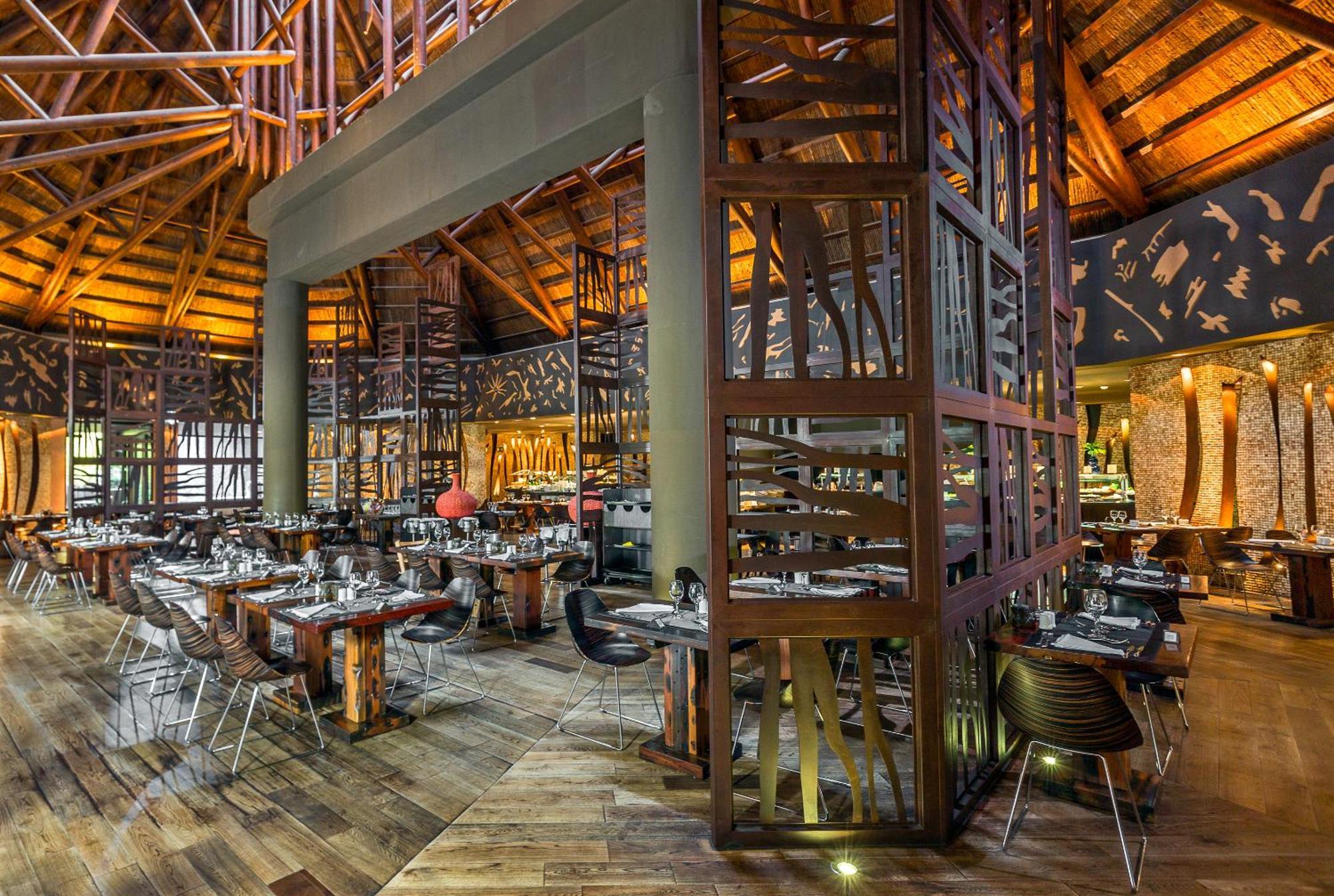 Lopesan Baobab Resort Meloneras Exterior photo The interior of the restaurant