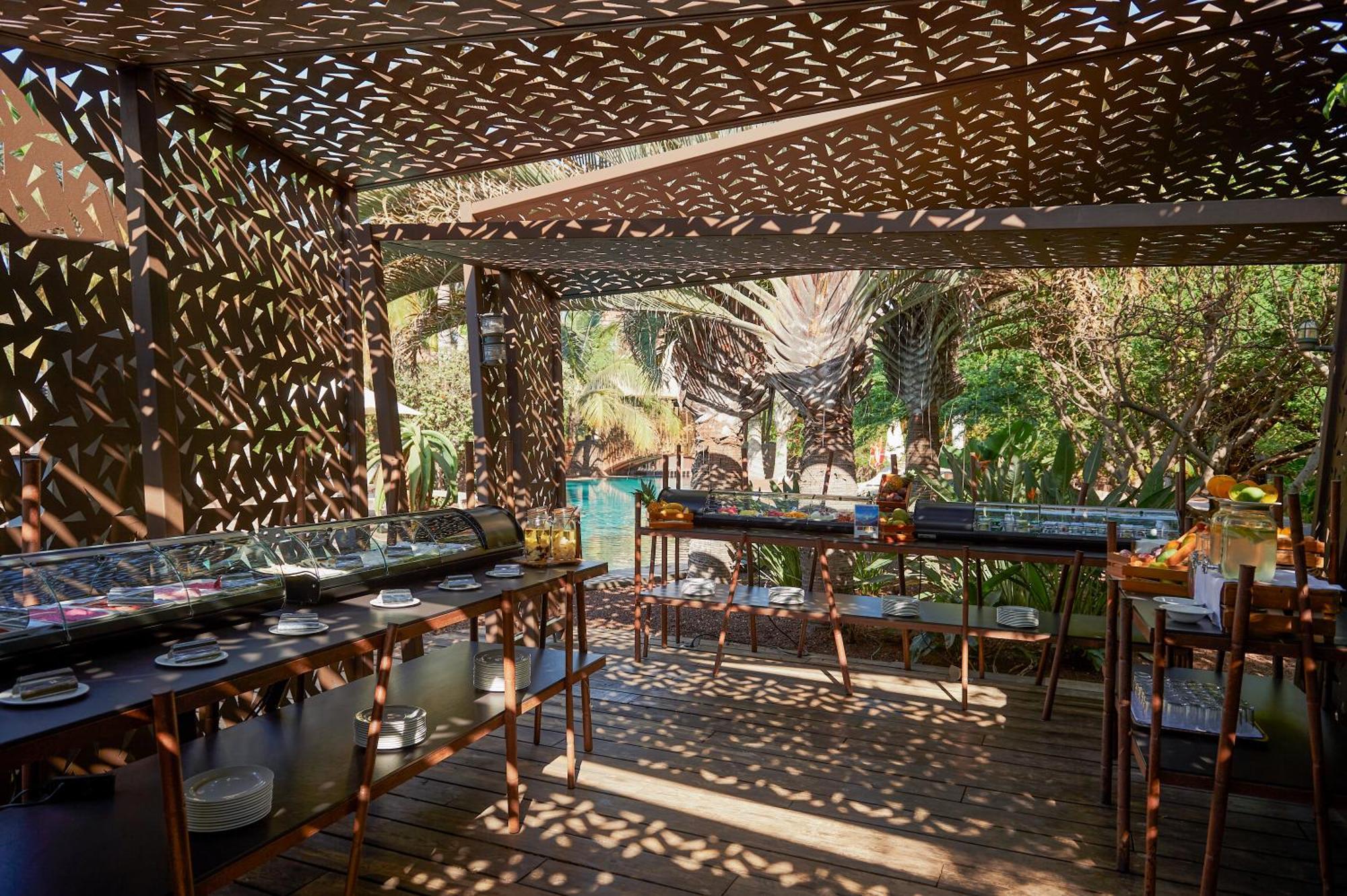 Lopesan Baobab Resort Meloneras Exterior photo Restaurant